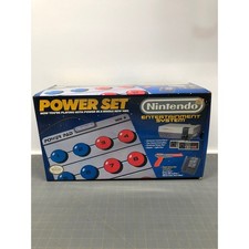 Nintendo Power Set System Box, Foam, Power Pad, Zapper Light Gun NO GAME /System