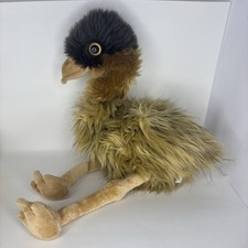 Peluche Emu Marrone Peluche Giocattolo 18” Uccellino Morbido RARO Realistico