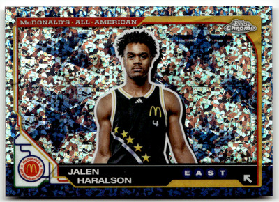 2025 Topps McDonald's All American No. 42 Jalen Haralson McFlurry