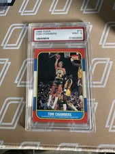 BK - 1986 Fleer - #15 - Tom Chambers - PSA 9 - MINT