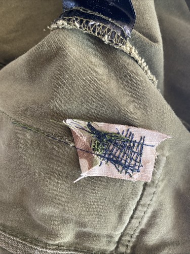 Volcom Women’s Olive Green Jacket Coat Thermal Lined Hood Repair READ - Picture 3 of 13