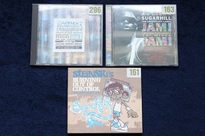 3X Div. Rap CDs - Sugarhill, Bambaataa, Steinski's * KULT *