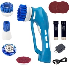 Electric Scrubber Power Cordless Portable 360 Handheld Washing Cleaning Machine