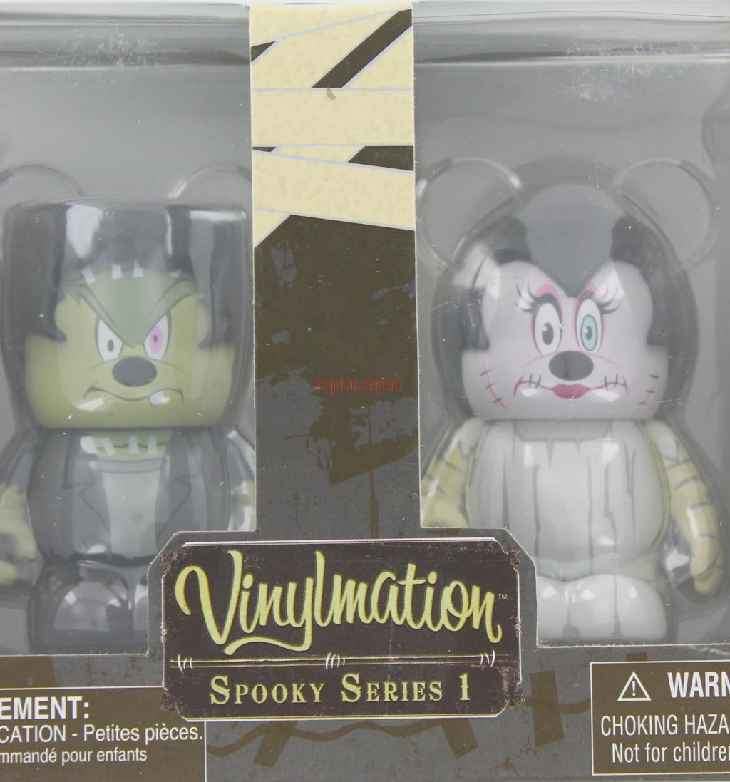 ミッキー&ミニー Vinylmation Spooky Series 1 Mickey & Minnie