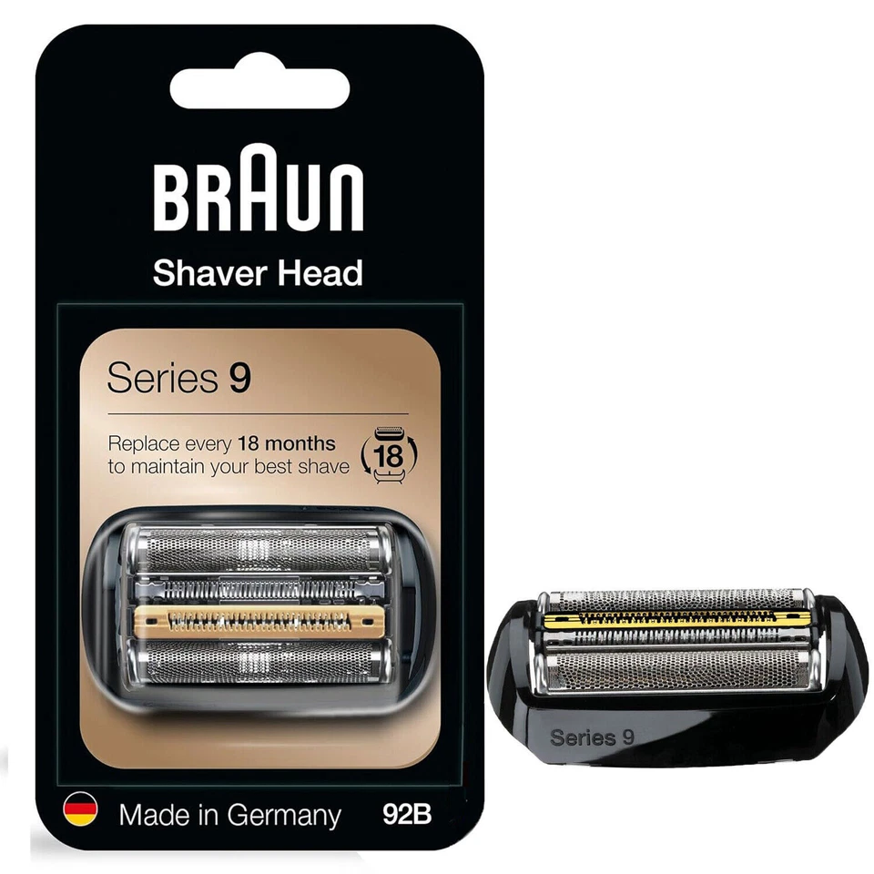 Serie 9 9Pro 92M 92B 92S 94M Ricambio Testina Rasoio Cassetta Foglio - Immagine 3 di 4