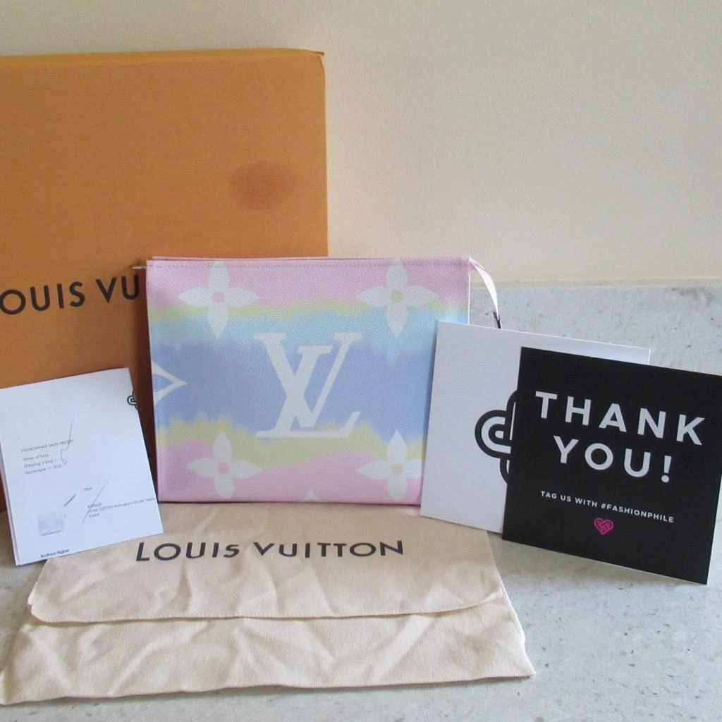 NEW Louis Vuitton Escale Cosmetic Makeup Toiletry Pouch 26 Case