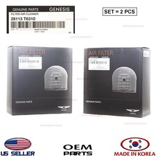 Genuine Engine Air Filter (2pcs) ⭐OEM⭐ GENESIS GV80 3.5L 2021-2025 28113T6310