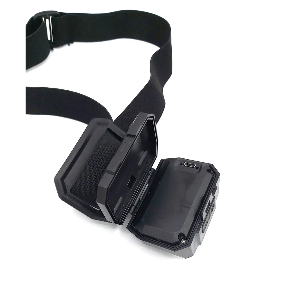 LINTERNA FRONTAL DE CABEZA PARA CAMPING SENDERISMO BICI PESCA LED carga USB - Imagen 4 de 4