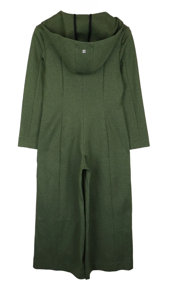 Sweaty Betty Overall Damen Klein mit Kapuze Grün Zip Fly Regular Fit Taschen - Bild 2 von 4