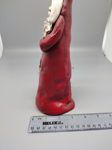 Vintage Handmade Ceramic Santa Clause Decor Signed marsae 1994 No 0022 - Picture 12 of 12