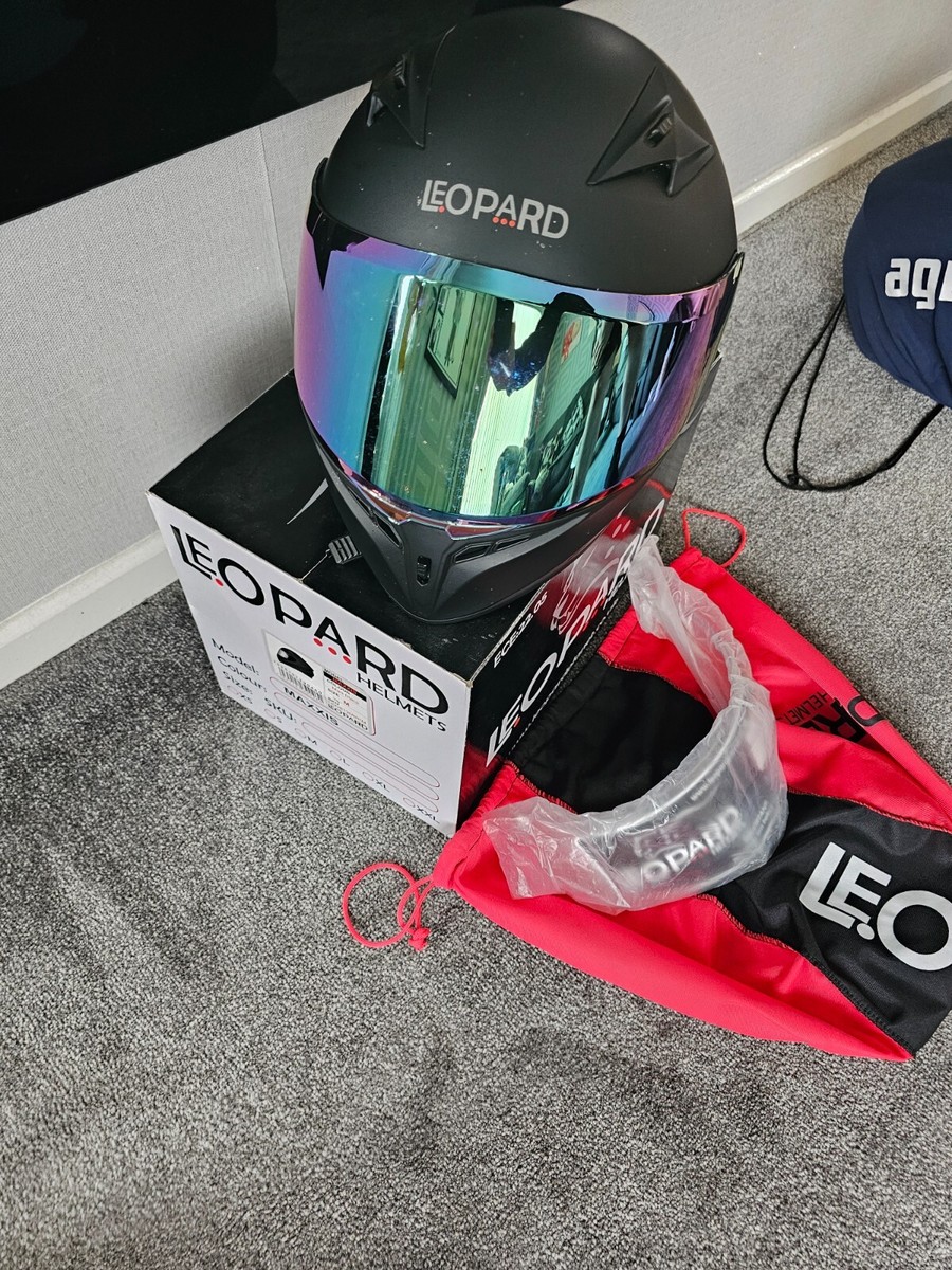 Leopard maxxis helmet