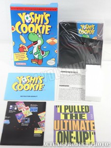 NES-Yoshi-039-s-Cookie-Complete-in-Box-CIB-Very-Nice-Copy-Yoshi-Yoshis