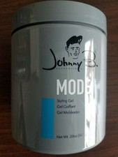 Johnny B Mode Styling Gel Net Wt 20 oz 567 gr Made USA. ORIGINAL GREY CONTAINER