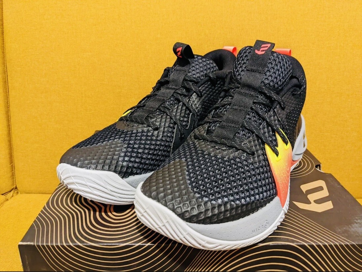 シューズ(男性用) UA EMBIID ONE Under Armour Embiid 1 HOVR Mens Orange Red/Gray Size 11.5
