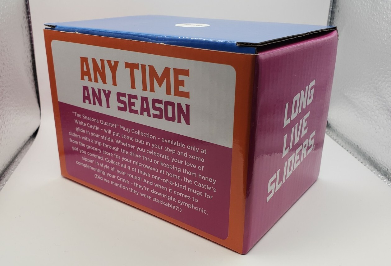 **BRAND NEW** Rare 2023 White Castle Coffee Mug / Cup Seasons Quartet