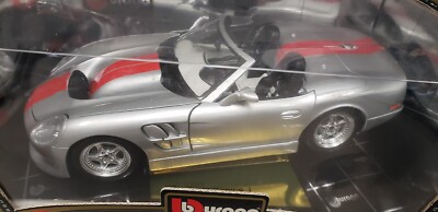 希少burago シェルビーシリーズ1 (1999) 1/18 BBURAGO GOLD COLLECTION 1/18 SCALE 1999 SHELBY CONVERTIBLE SERIES