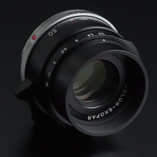 Voigtlander COLOR-SKOPAR 50mm F2.2 Black VM Leica M-mount Voigtlander COLOR-SKOPAR 50mm F2.2 Black VM Leica M-mount