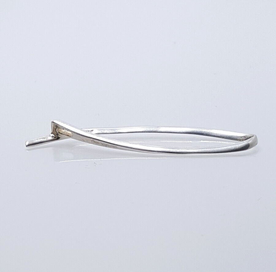 Gorgeous Sparkling Artistic Long Loop Pendant 925… - image 18