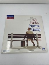 Forrest Gump Laserdisc 1994 Tom Hanks LD Deluxe Edition Widescreen 2 Disc NM   