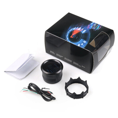 2'' Digital Blue Led Tachometer For 4/6/8 Cylinder Cars With EFI Gasoline Engine