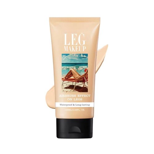 Leg Makeup Leg Concealer Waterproof Skin Color Bronze Liquid Body Foundation S N - Picture 18 of 20