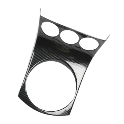 Manual Gear Shift Box Panel Cover Trim Carbon Fiber For 03-05 Nissan 350z Z33 - Foto 8 di 8