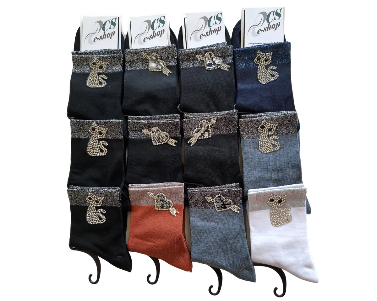 5 Paia Calzini Donna Animali Morbidi - Gatto, Cane, Vintage, Invernali Caldi, Taglia 4-7 UK - Regalo Compleanno Donne