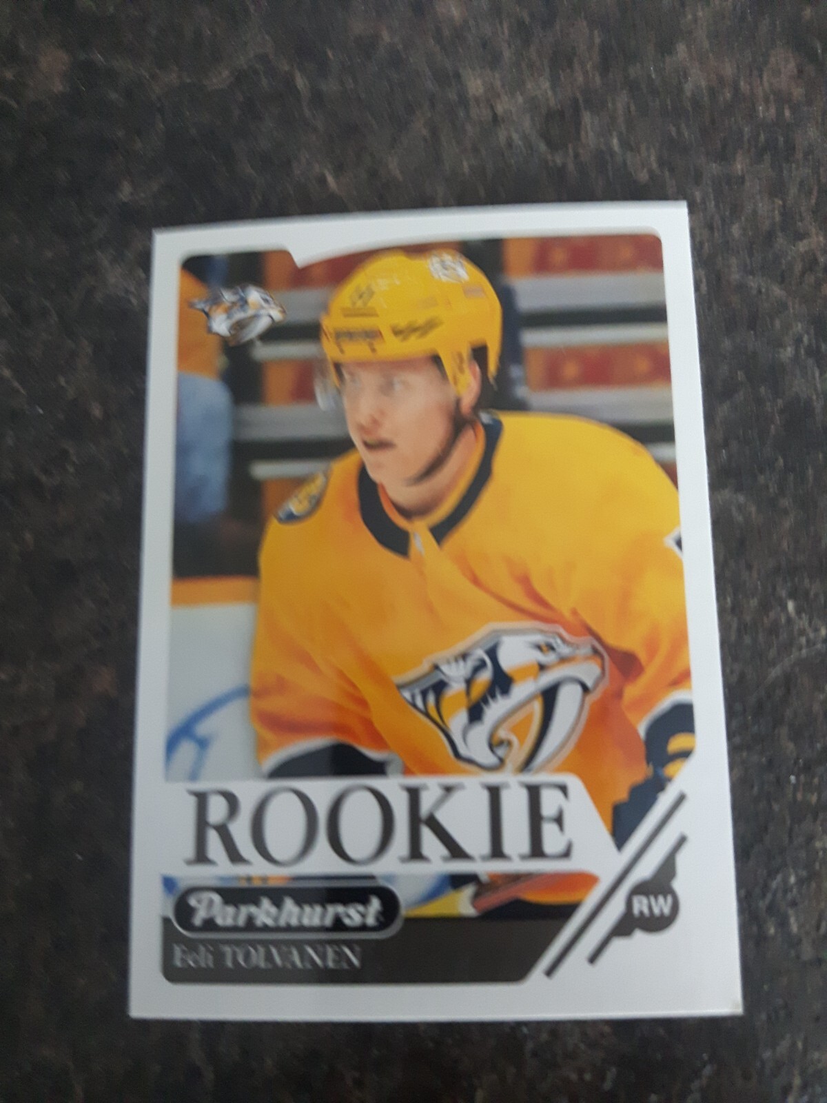 2018-19 Upper Deck Parkhurst Eeli Tolvanen Card# 369