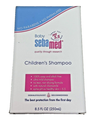 Sebamed Baby (Children) Shampoo 8.5 Oz 250 ML New