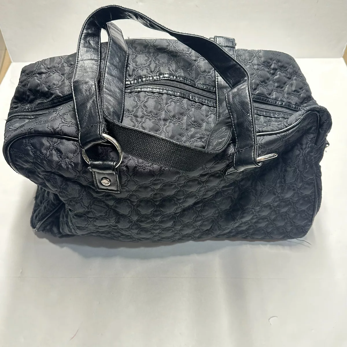 Thirty One Quilted Luggage Bag Travel Duffel Tote Bag Storage