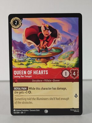 Queen of Hearts - Archazia's Island - LORCANA - 122/204 - singles