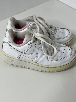 Nike Kids Preschool Air Force Low Shoes White 314193-117 Size