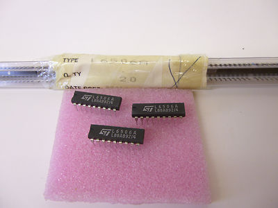 3 Stück / Lot of 3 pieces L6605 SMART CARD INTERFACE DIP18 PAY-TV NEW NEU