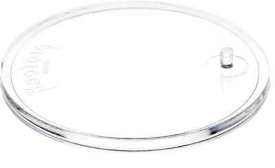 Protech AFS-2C Clear Action Figure Stand for 3.75'' figures - 2'' with 1/8'' peg