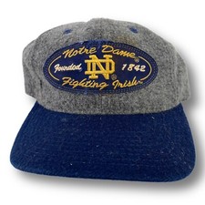 Vintage Notre Dame Fighting Irish Sports Specialties Strapback Hat RARE