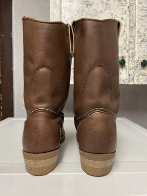 Red Wing 2265 nailseat pull on work boots steel toe leather size 12 EEE Cowboy Red Wing® Men main image 4