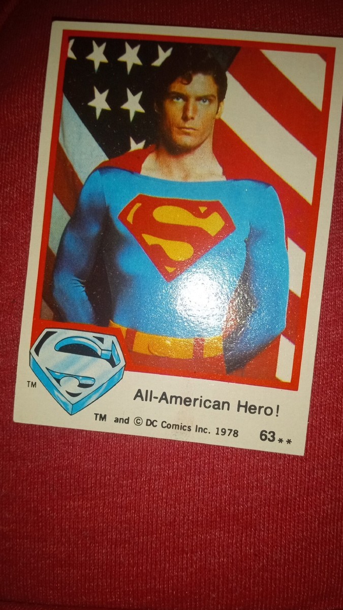レア 1978 SUPERMAN Sunbeam シール ビンテージ PSA 5 SUPERMAN 1978 Trading Card * This Card Is Very Rare | eBay