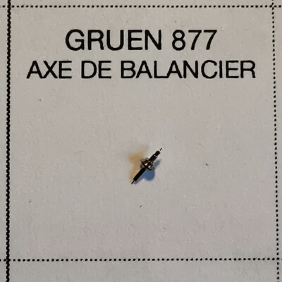 PIECES MOUVEMENT HORLOGERIE - ETA 900 - 10,5''' - AXE DE BALANCIER