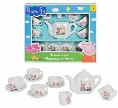 peppa pig tea party set