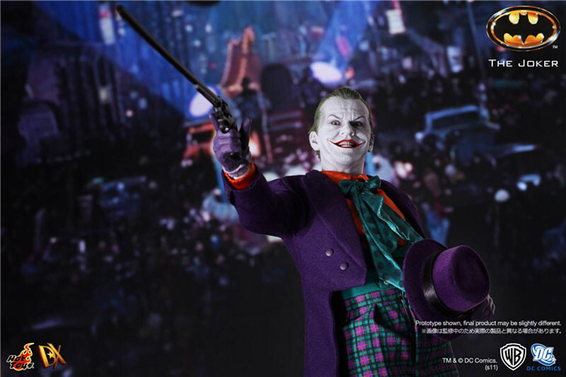 BATMAN＆JOKER フルアクション・フィギュア 1/6ビンテージバージョン HotToys 1/6 Scale DX08 1989 Batman Joker Jack Nicholson
