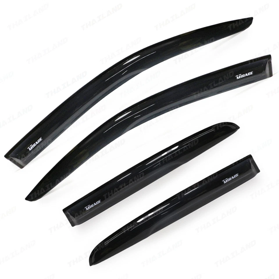 Para Mitsubishi Mirage 2013 21 Ventana Visera Protectores de Lluvia Deflector de Viento Foto 2 de 4