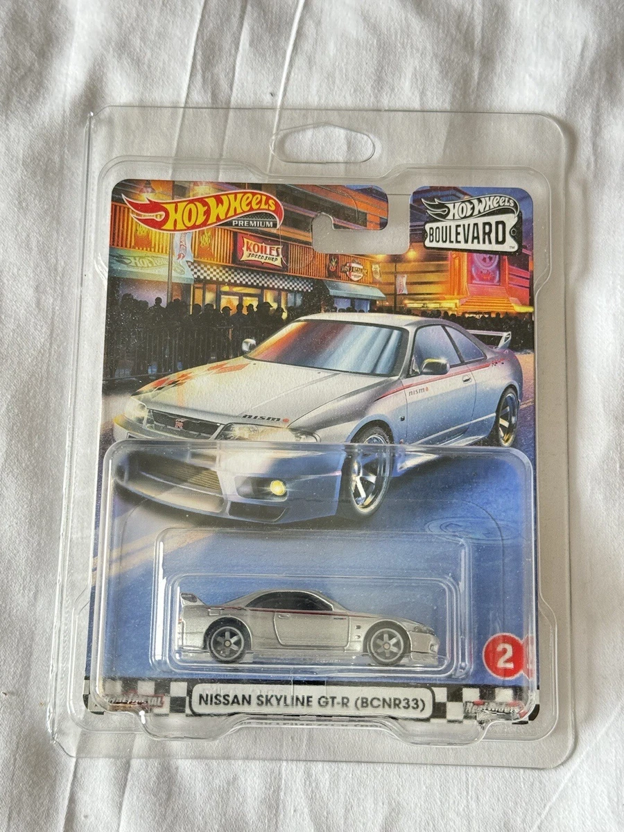 ホットウィール ブールバード 日産 スカイライン GT-R R33 nismo Hot Wheels Premium Boulevard 2 NISSAN SKYLINE GT-R R33 Real
