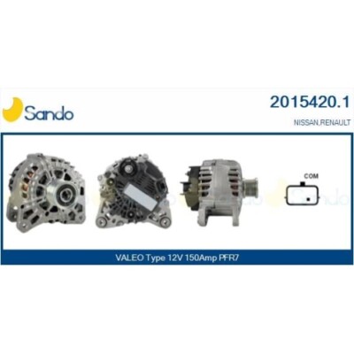 Generator Sando 2015420.1 für Nissan Renault Renault Trucks