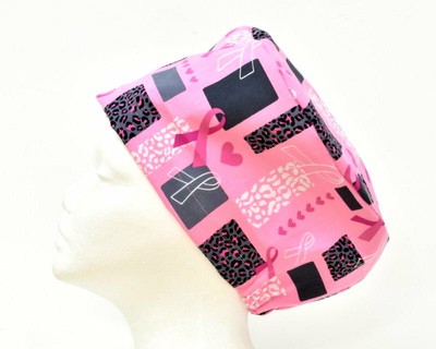 Breast Cancer Awareness Scrub Cap 