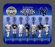 New York Yankees World Series Mouse Pad Item 307