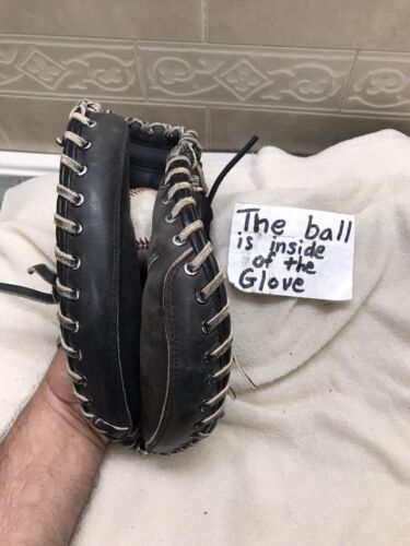 Wilson A2500 Large Handed Fully Broken In 33" Baseball Catchers Mitt Right Throw - Bild 4 von 12