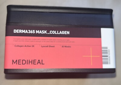 [MEDIHEAL] Derma 365 Mask Collagen - 30 Masks in Box