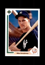 1991 UPPER DECK FINAL EDITION 35F MIKE HUMPHREYS YANKEES
