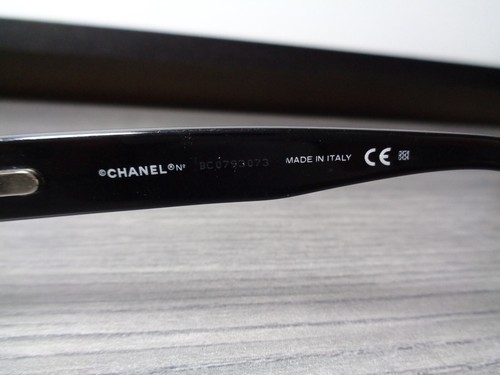 Chanel 3193 c.501 Schwarz Silber Brille Brillengestell 52-16 135 Italy Designer Damen - Bild 9 von 12