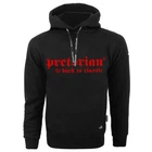 PRETORIAN Sweatshirt Hoodie Hooded Pit Bull Black Hooligans Back To Classic